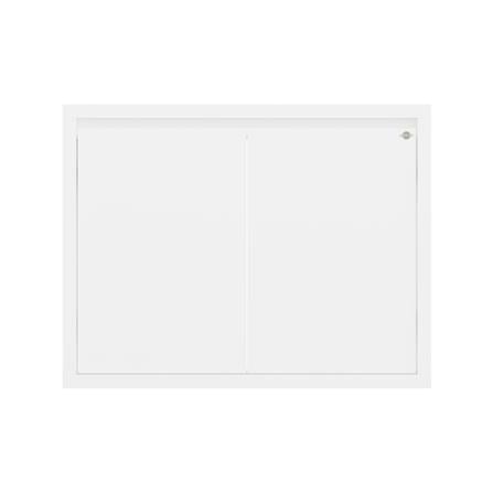 บานซิงค์คู่เรียบ JUPITER GRAND WHITE 87x67 ซม._0