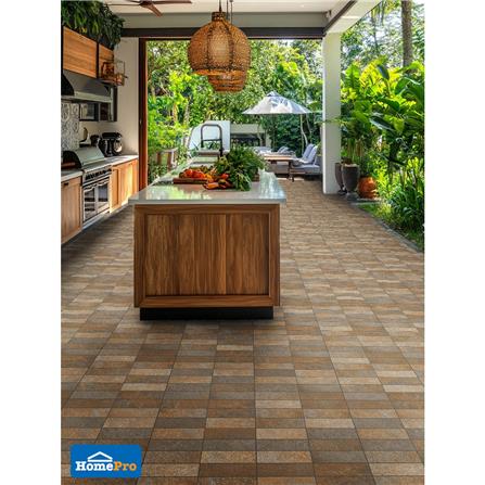 กระเบื้องพื้น 16x16 นิ้ว DURAGRES โคฟ น้ำตาล A 0.96 ตร.ม._4