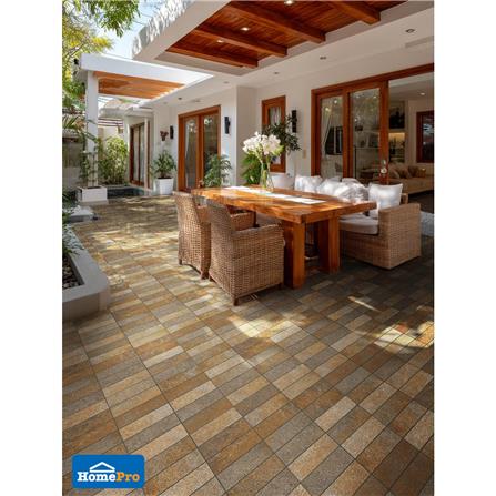 กระเบื้องพื้น 16x16 นิ้ว DURAGRES โคฟ น้ำตาล A 0.96 ตร.ม._5