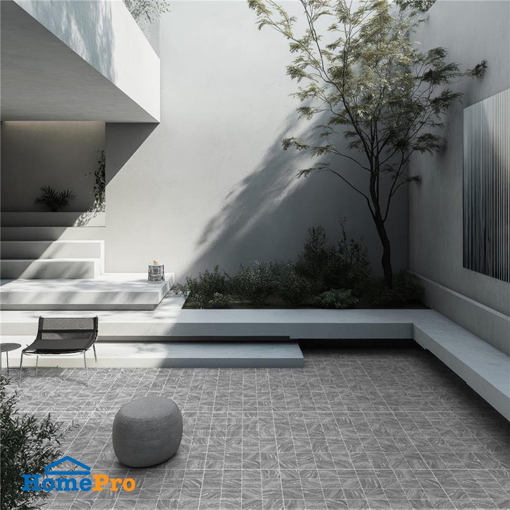 กระเบื้องพื้น 16x16 นิ้ว COTTO บาซิลิสก์ เทา PM 0.96 ตร.ม.