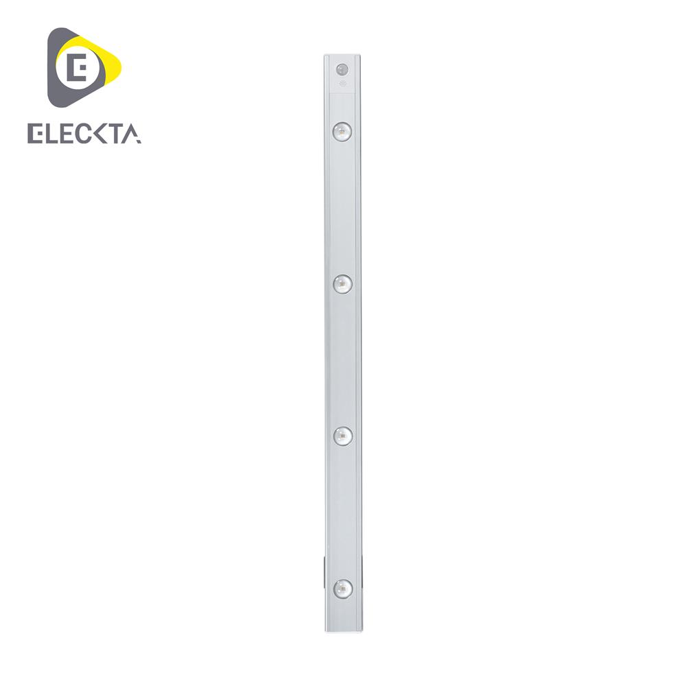 ไฟ LED อัตโนมัติ 60 ซม. ELECKTA SSBW-600 200 ลูเมน สีเงิน