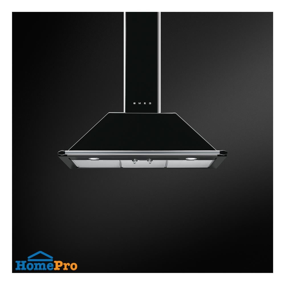 เตาฝัง+เครื่องดูดควัน SMEG SI964NM+KT90BLE