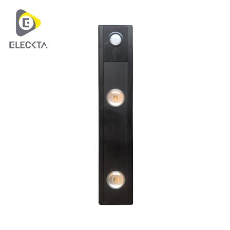 ไฟ LED อัตโนมัติ 20 ซม. ELECKTA SSBW-200 100 ลูเมน สีดำ_0