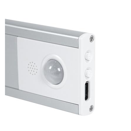 ไฟ LED อัตโนมัติ 40 ซม. ELECKTA SSBW-400 150 ลูเมน สีเงิน_2