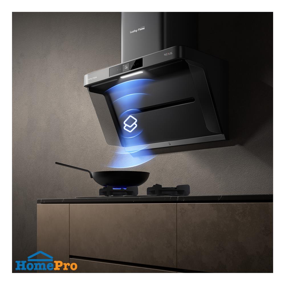 เตาฝัง+เครื่องดูดควัน LUCKY FLAME RWE-L29018P+LGS-9132TP