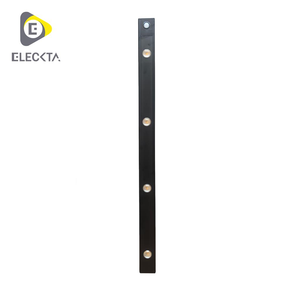 ไฟ LED อัตโนมัติ 60 ซม. ELECKTA SSBW-600 200 ลูเมน สีดำ