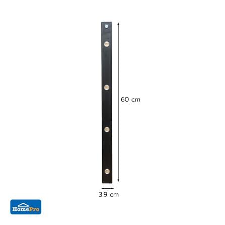 ไฟ LED อัตโนมัติ 60 ซม. ELECKTA SSBW-600 200 ลูเมน สีดำ_1