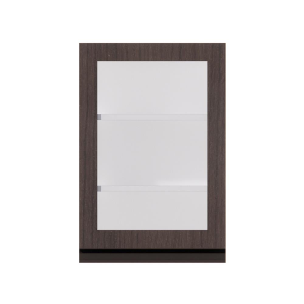 ตู้แขวนเดี่ยวบานกระจกเปิดซ้าย STARMARK MAXII 40x60 ซม. สี RICH WALNUT