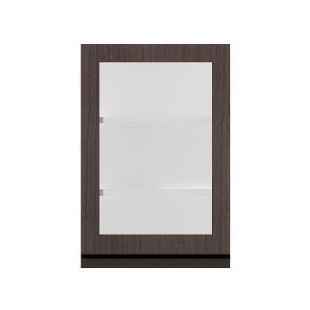 ตู้แขวนเดี่ยวบานกระจกเปิดซ้าย STARMARK MAXII 40x60 ซม. สี RICH WALNUT_0