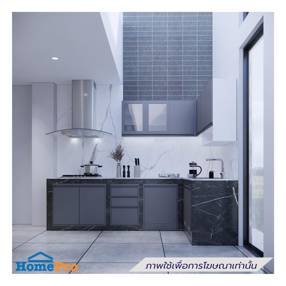 ตู้แขวนเข้ามุมเปิดซ้าย STARMARK MAXII 76x60 ซม. สี TITANIUM GREY