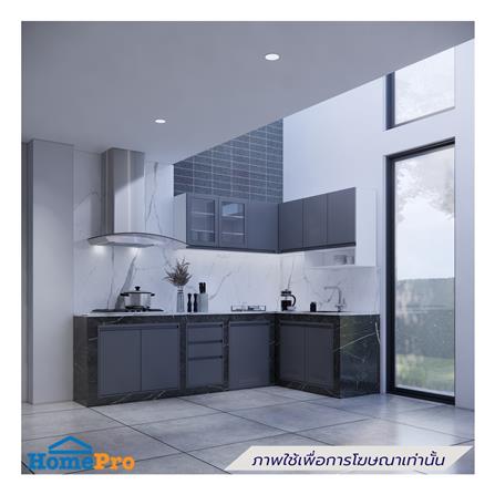 ตู้แขวนเข้ามุมเปิดซ้าย STARMARK MAXII 76x60 ซม. สี TITANIUM GREY_3