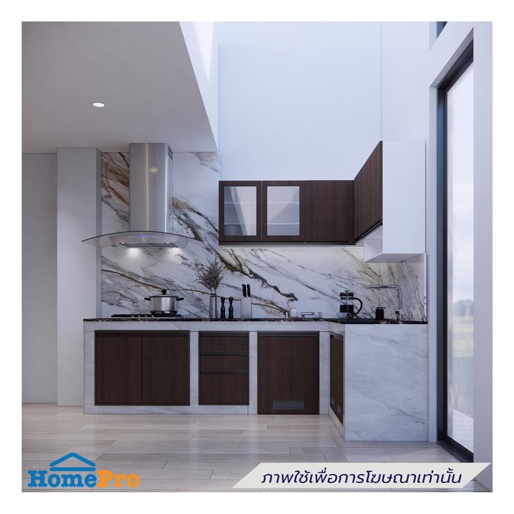 ตู้แขวนไมโครเวฟเปิดซ้าย STARMARK MAXII 60x100 ซม. สี RICH WALNUT