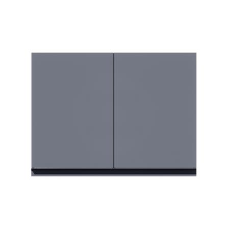 ตู้แขวนคู่เปิดคู่ STARMARK MAXII 60x80 ซม. สี TITANIUM GREY_0