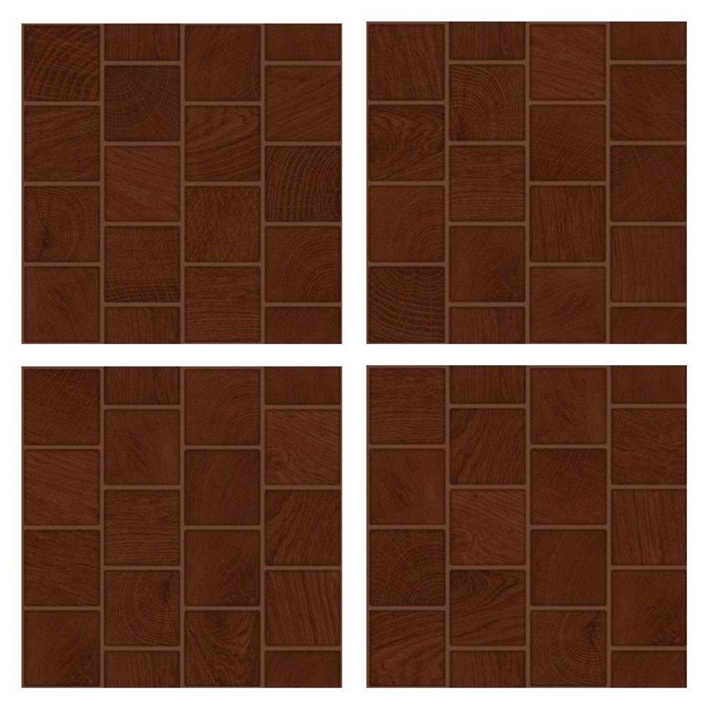 กระเบื้องพื้น 16x16 นิ้ว DURAGRES วู้ดเด้น น้ำตาลเข้ม A 0.96 ตร.ม.