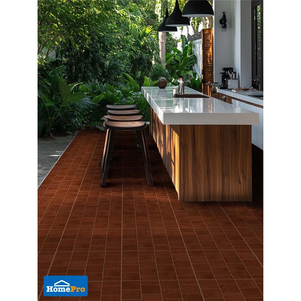 กระเบื้องพื้น 16x16 นิ้ว DURAGRES วู้ดเด้น น้ำตาลเข้ม A 0.96 ตร.ม.