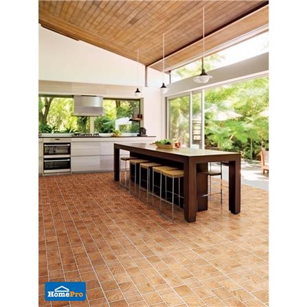กระเบื้องพื้น 16x16 นิ้ว DURAGRES วู้ดเด้น เบจ A 0.96 ตร.ม._5