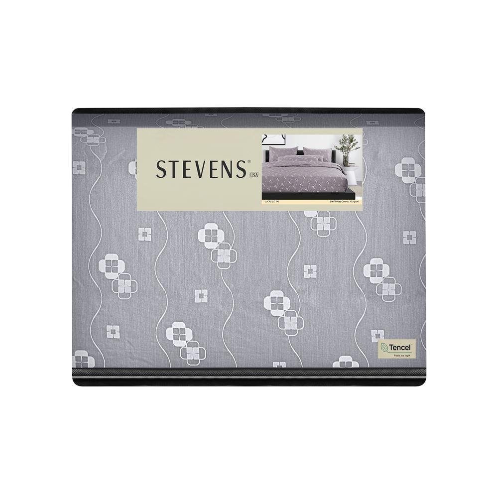 ชุดผ้าปูที่นอน 5 ฟุต (ชุด 6 ชิ้น) STEVENS TENCEL LC14