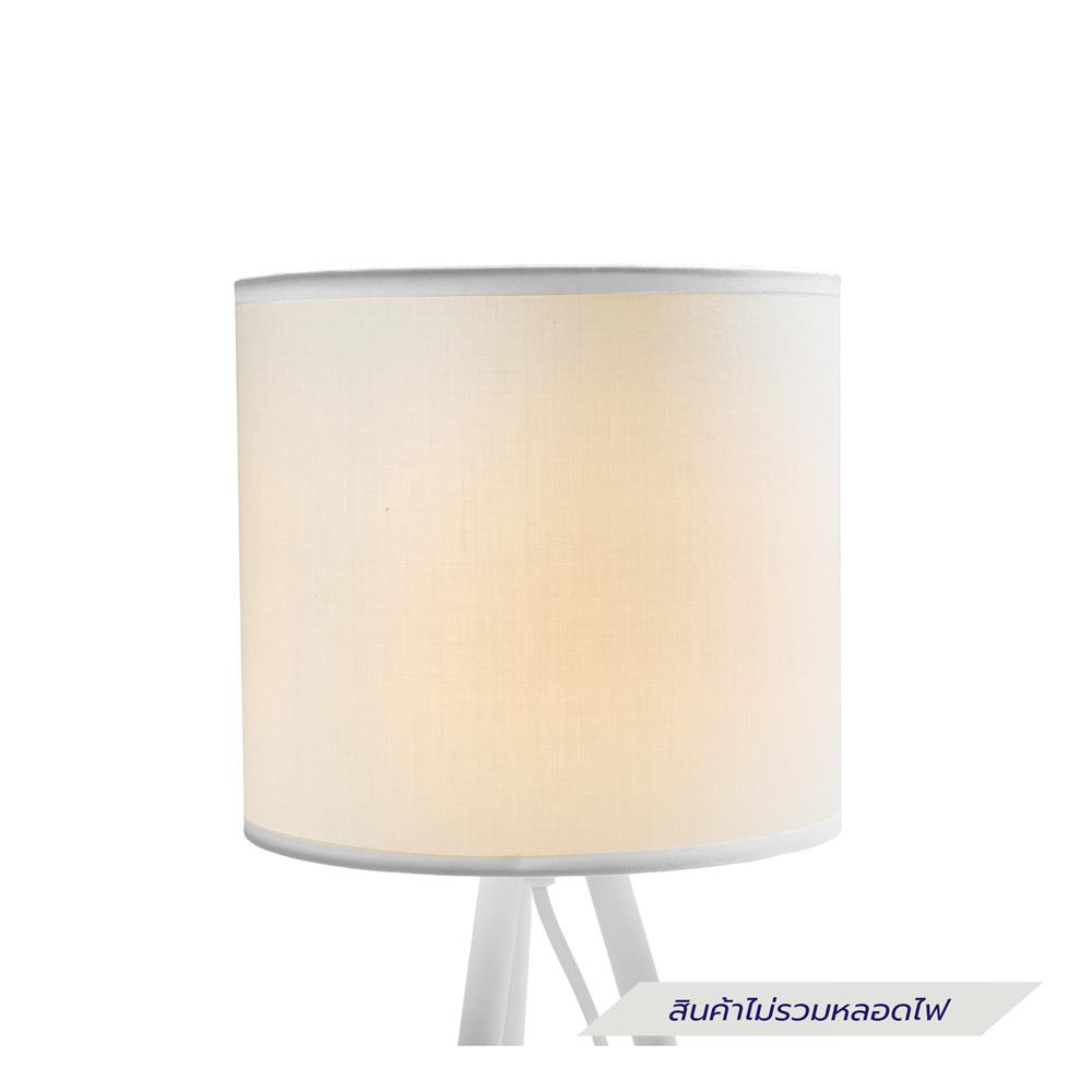 ไฟตั้งโต๊ะ CARINI T210821 สีขาว/ลายไม้