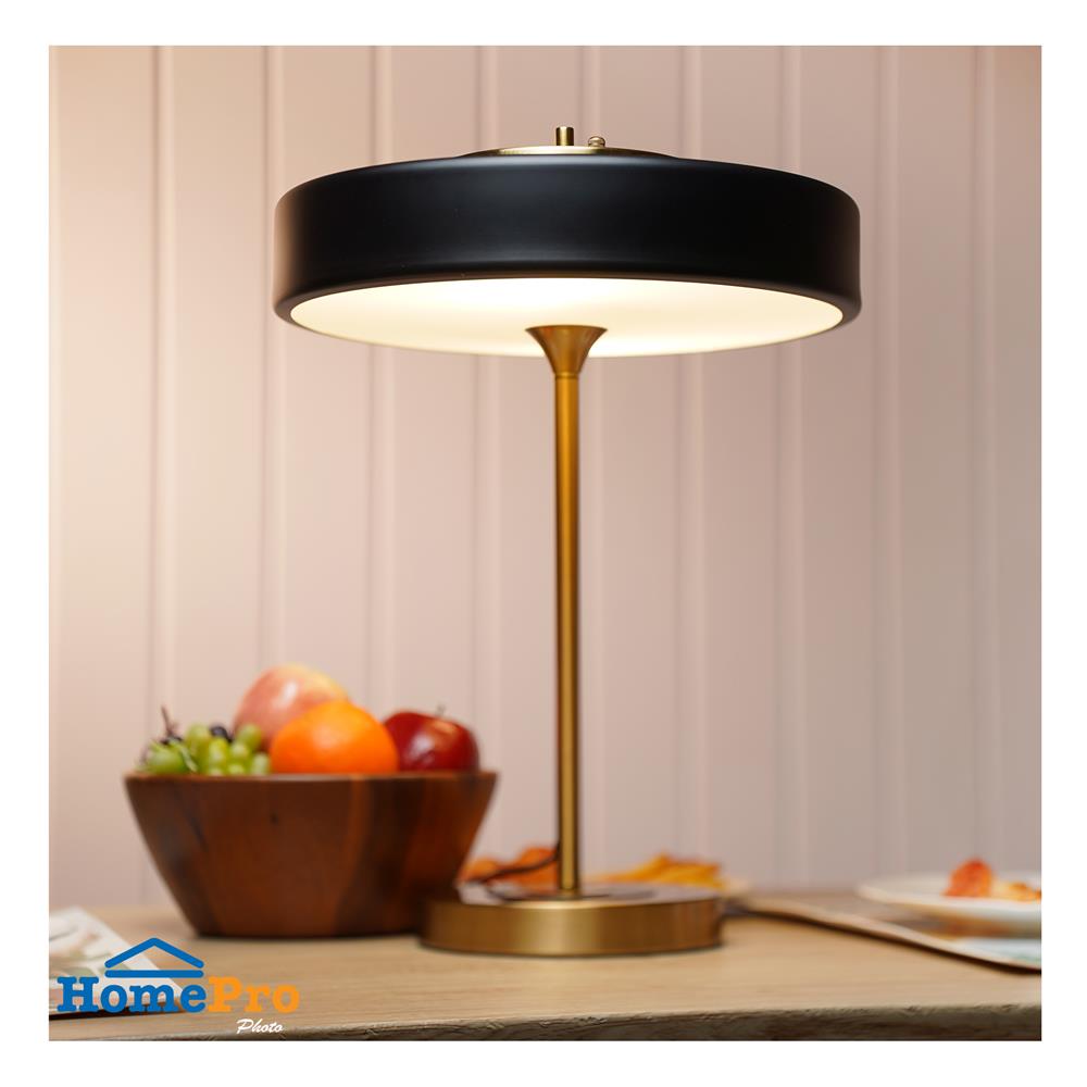 ไฟตั้งโต๊ะ CARINI T324925BK สีดำ/ทอง