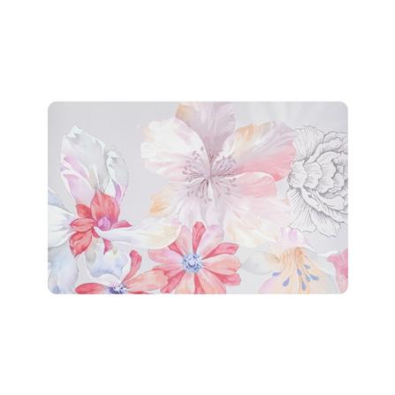 แผ่นรองจาน EVA KECH HIBICUS สีขาว_1