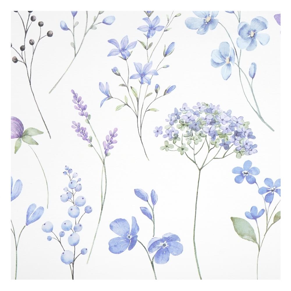 แผ่นรองจาน EVA KECH PETAL สีฟ้า