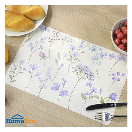 แผ่นรองจาน EVA KECH PETAL สีฟ้า_4