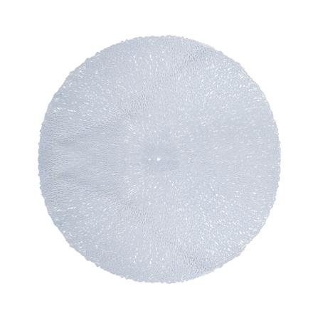 แผ่นรองจาน PVC KECH CORAL สีฟ้า_1