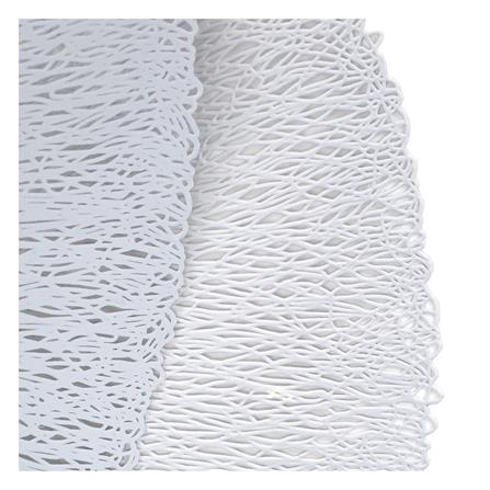 แผ่นรองจาน PVC KECH CORAL สีฟ้า_2