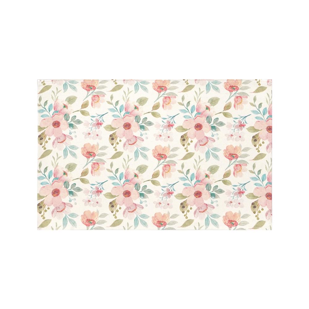 แผ่นรองจานผ้า KECH MIMOSA สีชมพู