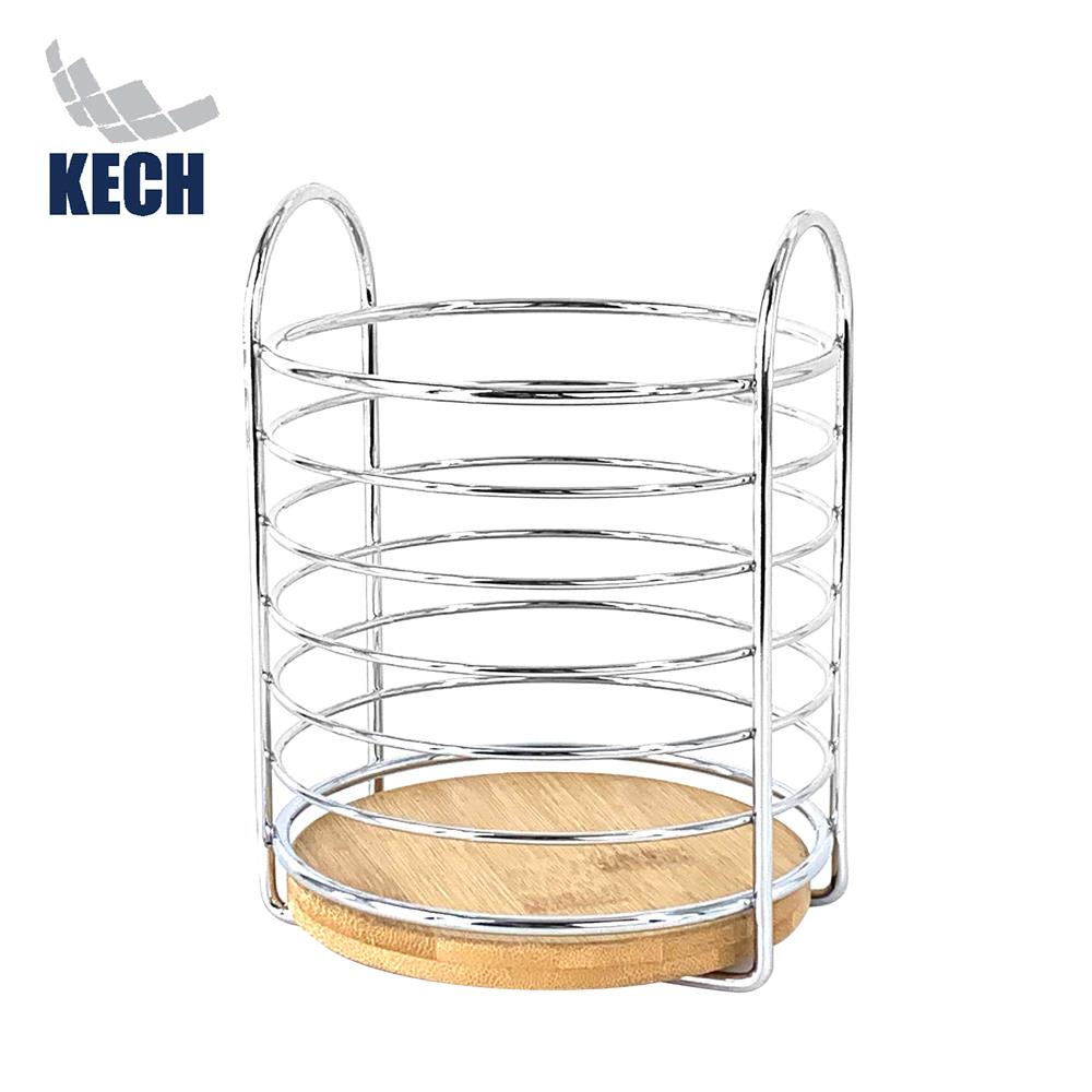 ที่ใส่อุปกรณ์ 1 ช่องกลม KECH SILVERY