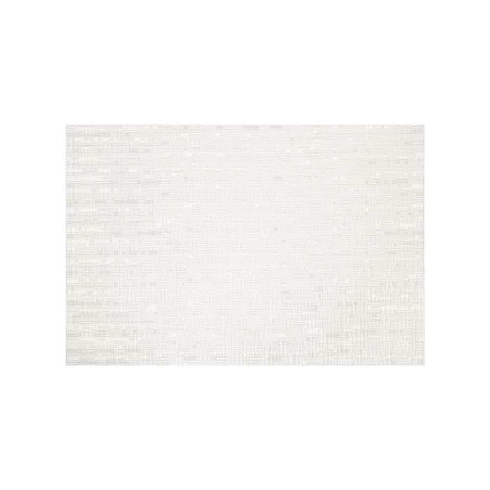 แผ่นรองจาน PVC KECH CROSS สีขาว