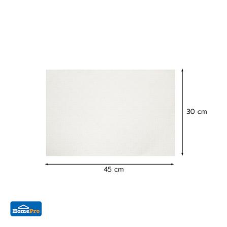 แผ่นรองจาน PVC KECH CROSS สีขาว_4