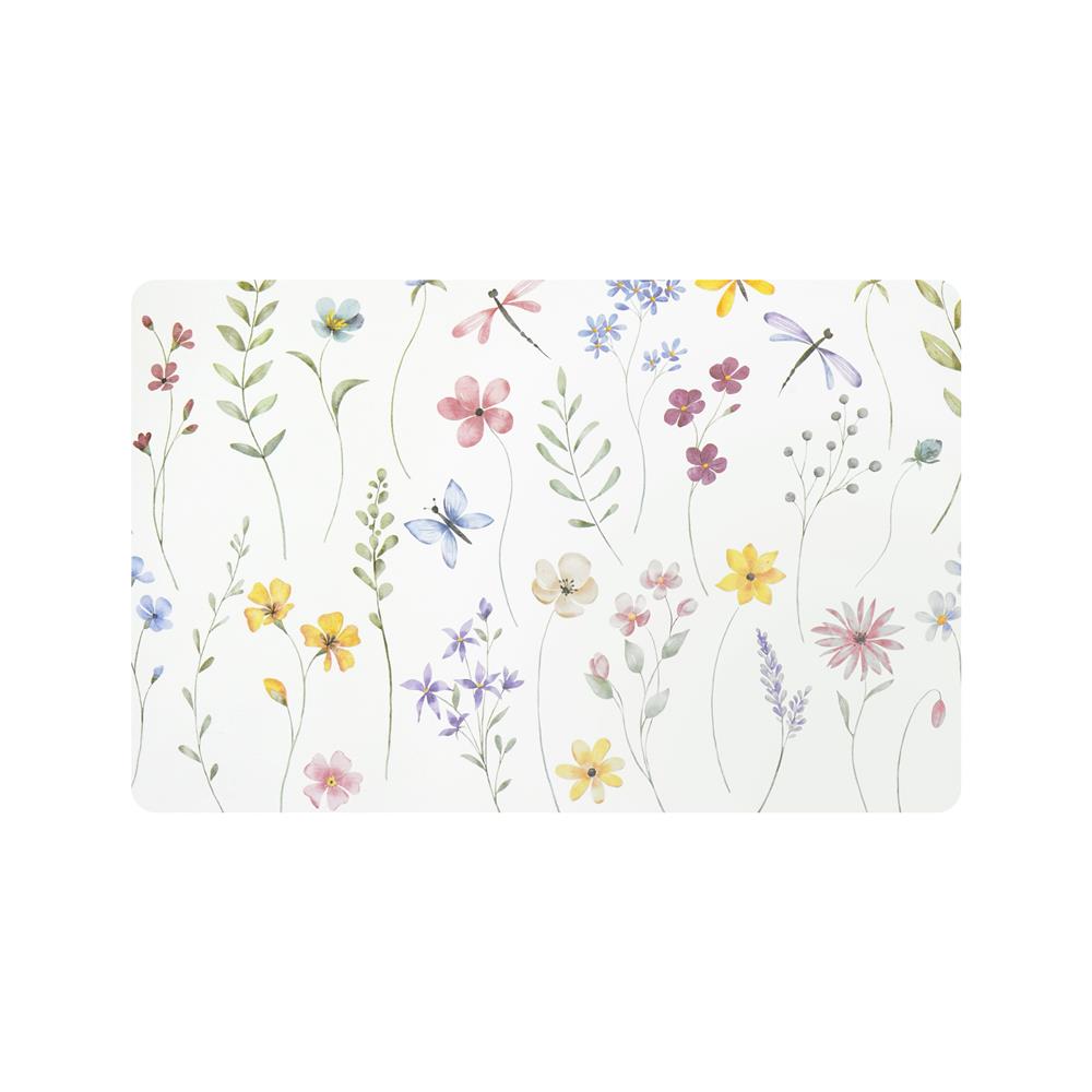 แผ่นรองจาน EVA KECH PETAL สีครีม