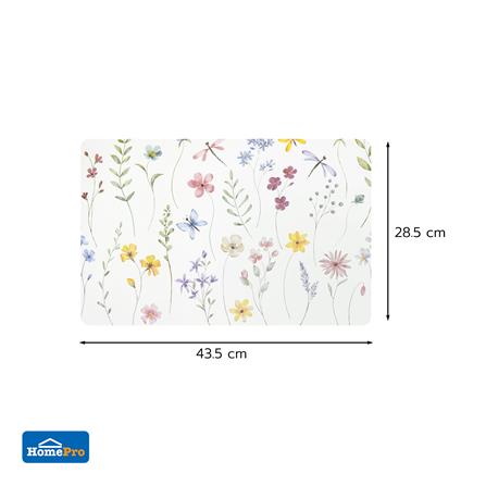 แผ่นรองจาน EVA KECH PETAL สีครีม_5