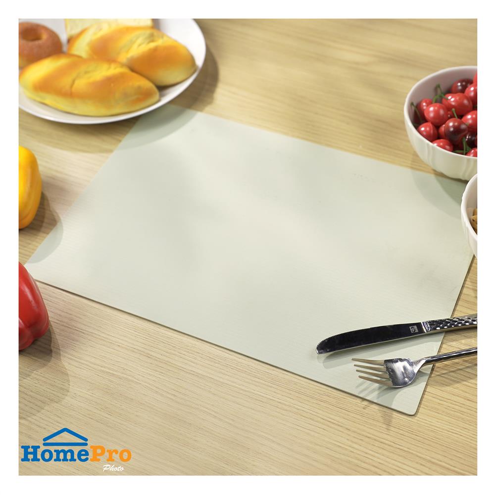 แผ่นรองจานหนัง PU KECH LOOKIE สีเขียว