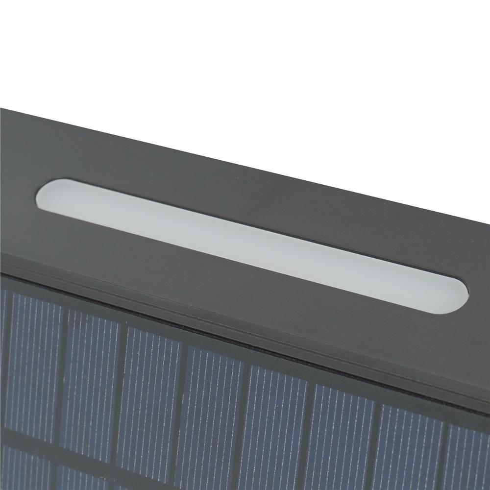 ไฟผนังภายนอก SOLAR CARINI BM02501 1.1 วัตต์ WARM WHITE สีดำ