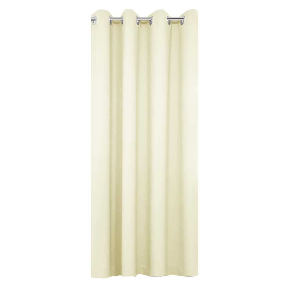 ผ้าม่าน EYELET HOME LIVING STYLE EASY UV 150X220 ซม. สีครีม_1