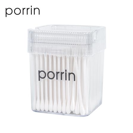 สำลีก้าน PORRIN สีขาว (แพ็ก 100 ชิ้น)_0