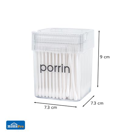 สำลีก้าน PORRIN สีขาว (แพ็ก 100 ชิ้น)_5