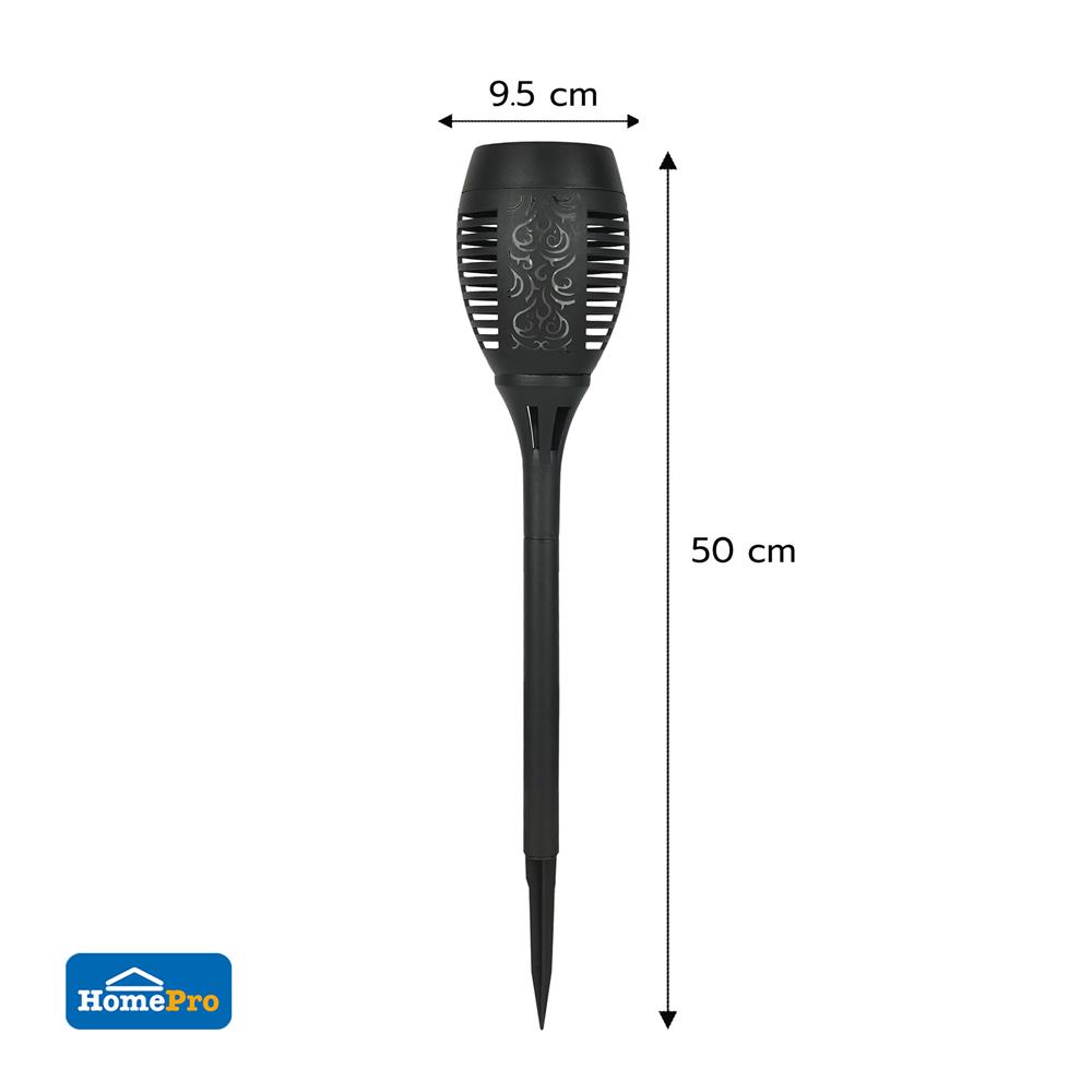 ไฟจัดสวน SOLAR CARINI AR-9502 0.1 วัตต์ WARM WHITE สีดำ