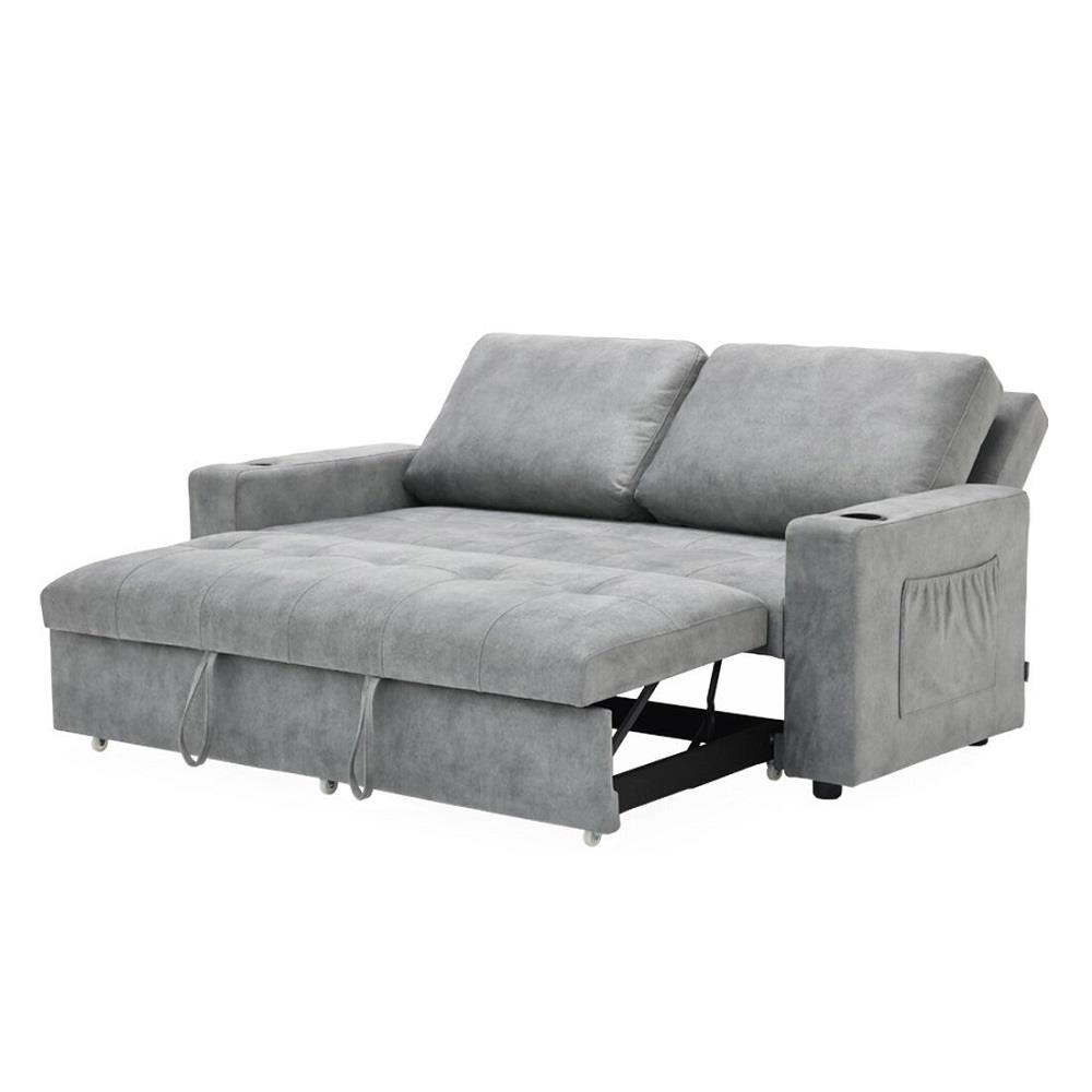 โซฟาเบด 3 ที่นั่ง SB FURNITURE REINDEER 19240982 สีเทา