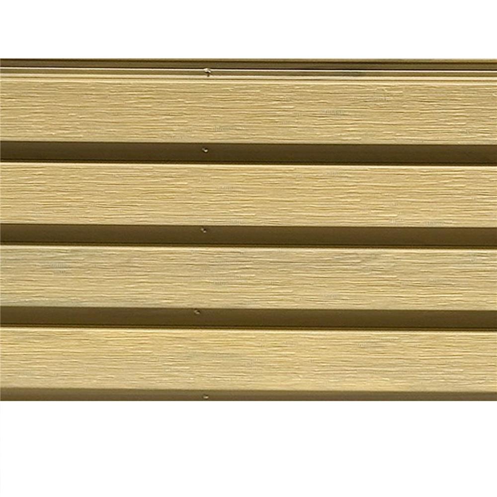 รั้วบังตาทึบ SUNSHIELD F824 SET A 0.8x2.4 ม. สีโอ๊ค