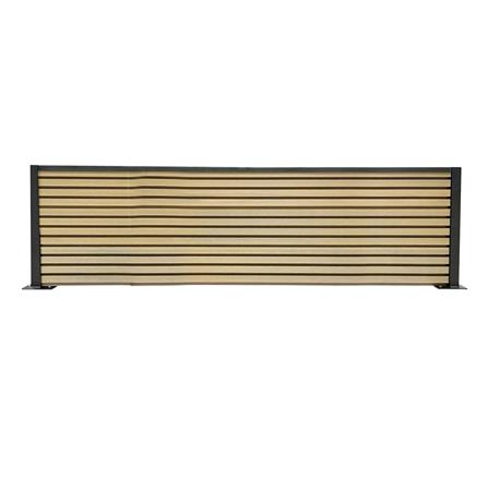 รั้วบังตา SUNSHIELD F824 SET A 0.8x2.4 ม. สีโอ๊ค_1