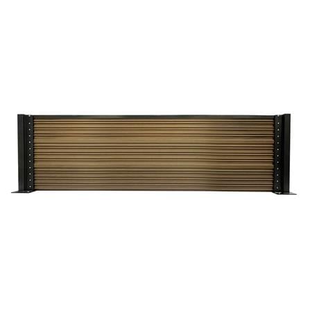 รั้วบังตา SUNSHIELD F824 SET A 0.8x2.4 ม. สีวอลนัท_2