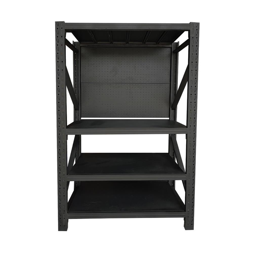 ชั้นเหล็กมีแผง 4 ชั้น MATALL PRO 150x200x60 ซม. สีดำ