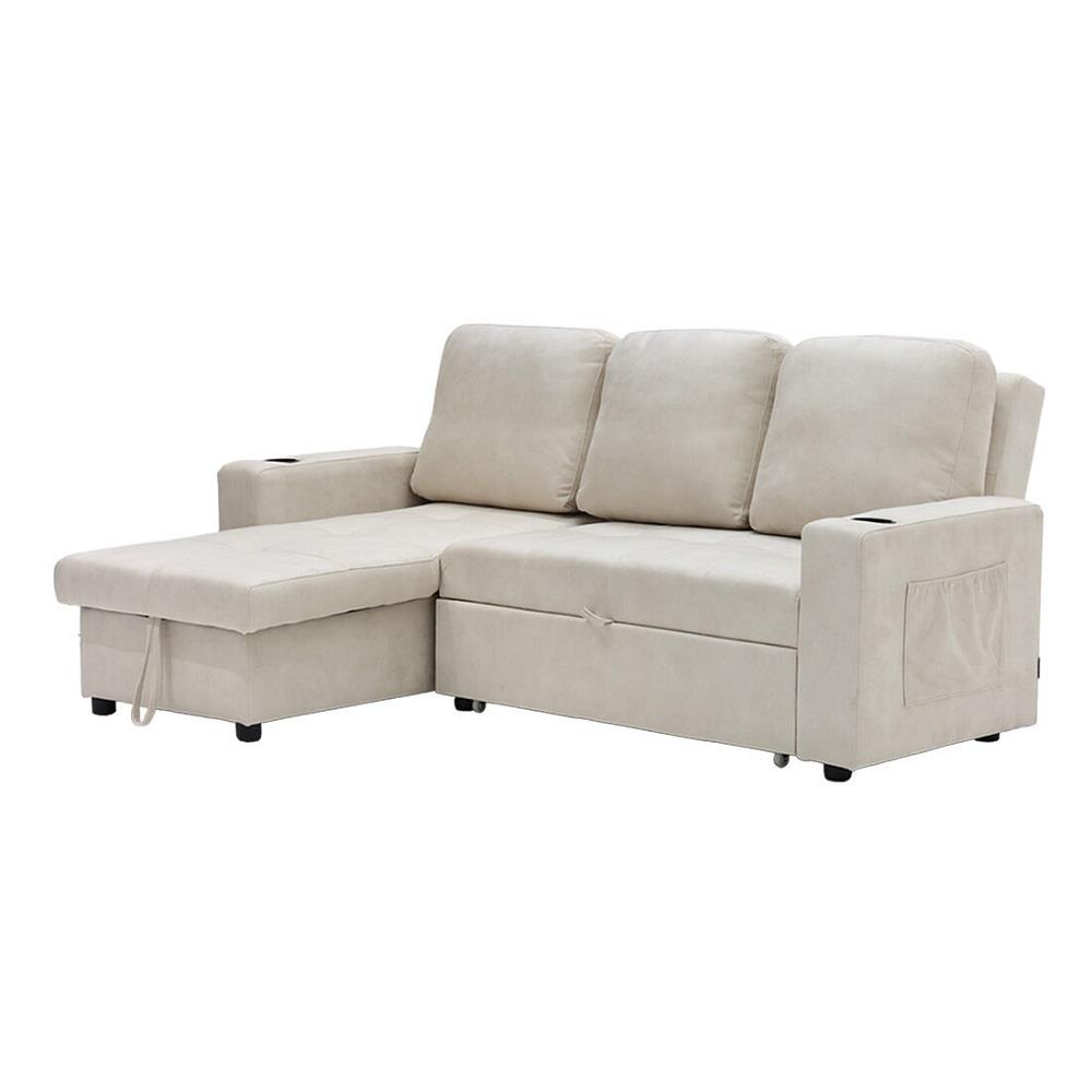 โซฟาเข้ามุมซ้าย SB FURNITURE REINDEER 19242065 สีครีม