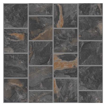 กระเบื้องพื้น 16x16 นิ้ว DURAGRES โรมาโน่ ดำ A 0.96 ตร.ม._0