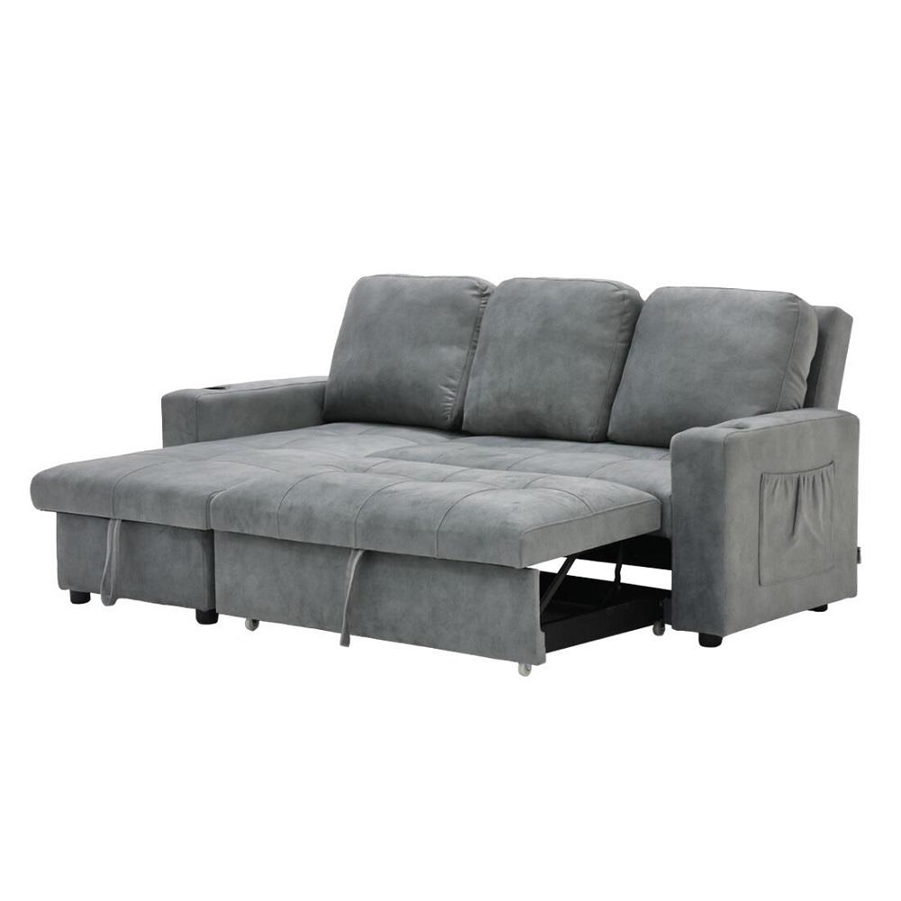 โซฟาเข้ามุมซ้าย SB FURNITURE REINDEER 19242064 สีเทา