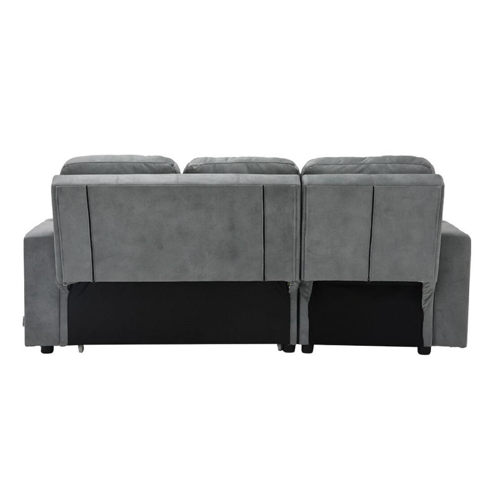 โซฟาเข้ามุมซ้าย SB FURNITURE REINDEER 19242064 สีเทา