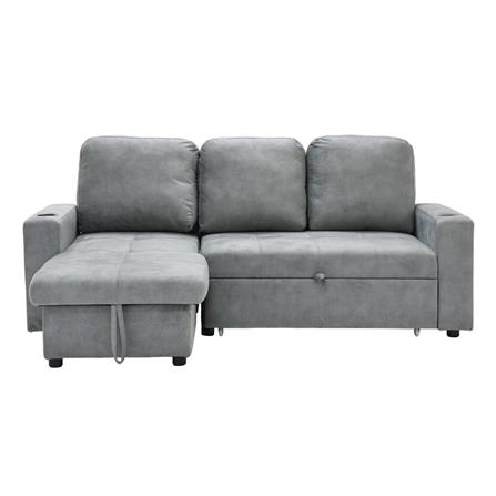 โซฟาเข้ามุมซ้าย SB FURNITURE REINDEER 19242064 สีเทา_0